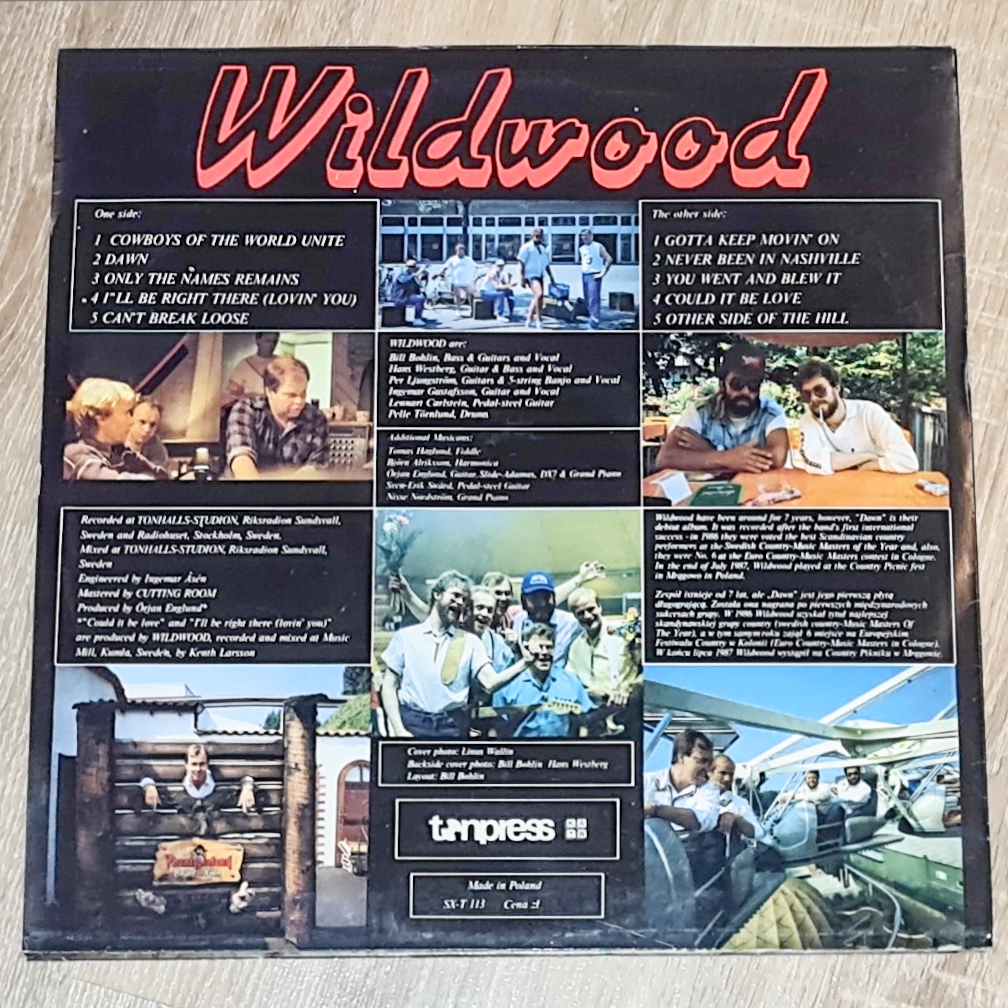Wildwood – Dawn 1986 VG+, VYPRANÁ Vinyl (LP)