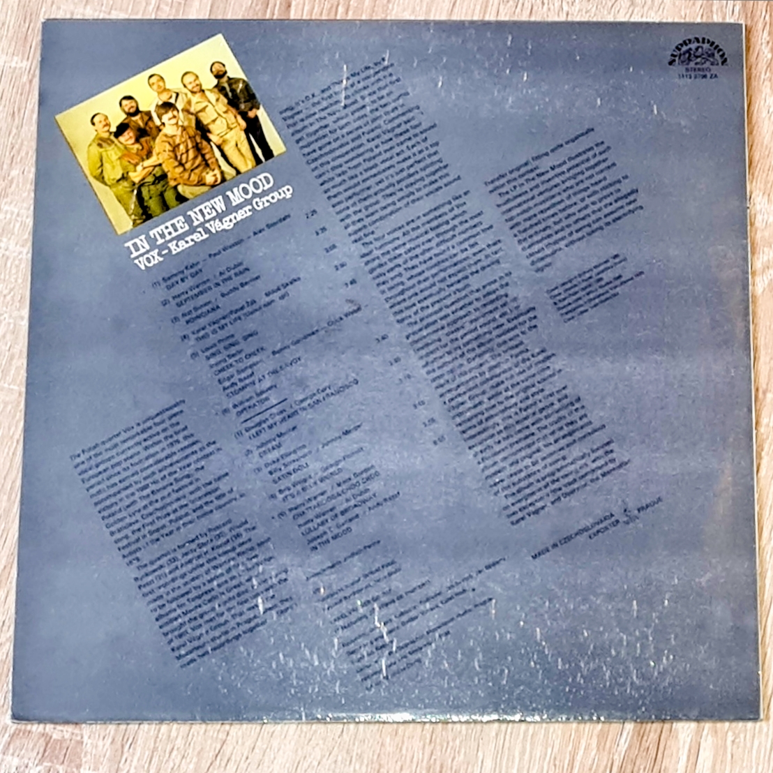 VOX, Karel Vágner Group – In The New Mood 1985 VG+, VYPRANÁ Vinyl (LP)