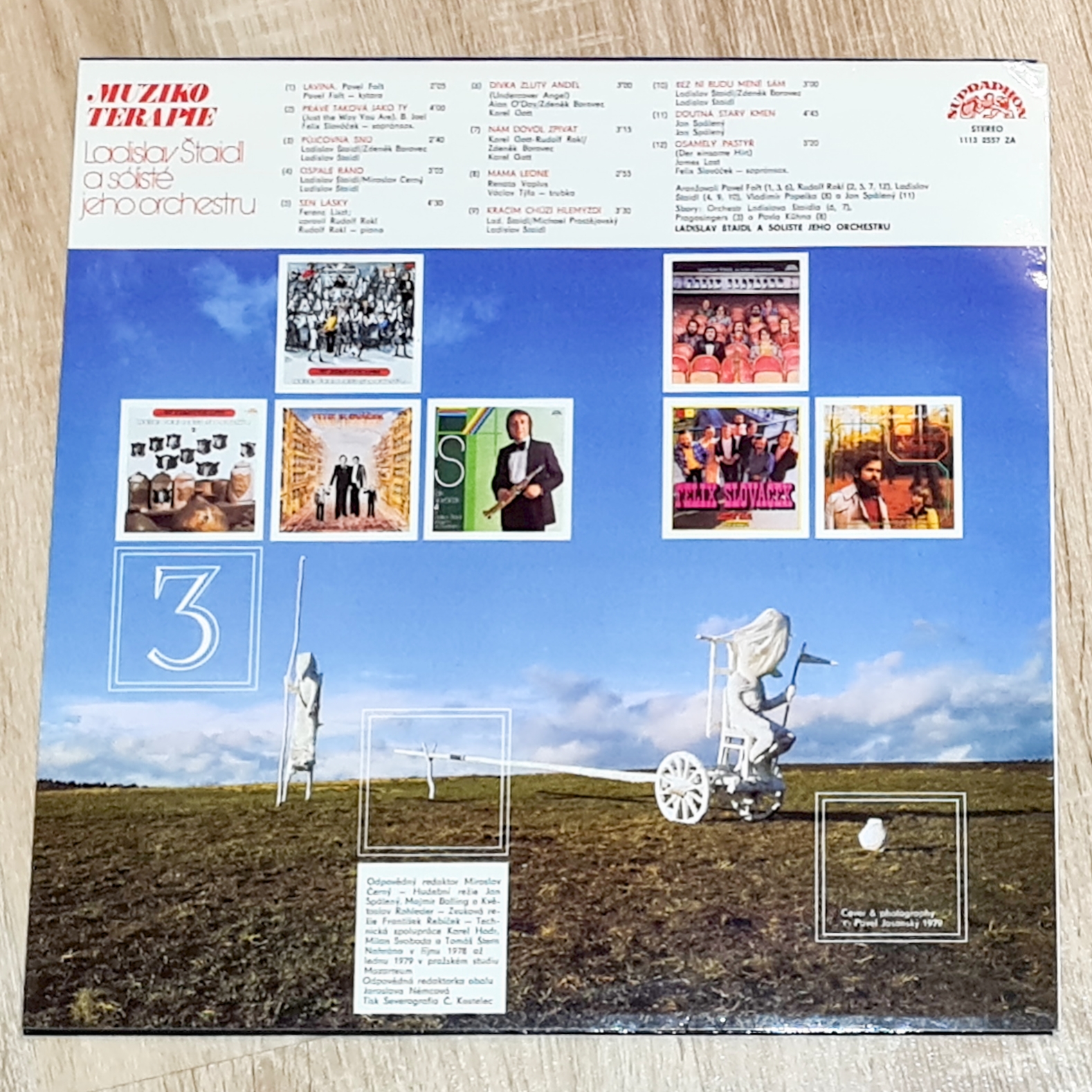 Ladislav Štaidl A Sólisté Jeho Orchestru – Muzikoterapie 3 1979 VG+, VYPRANÁ Vinyl (LP)