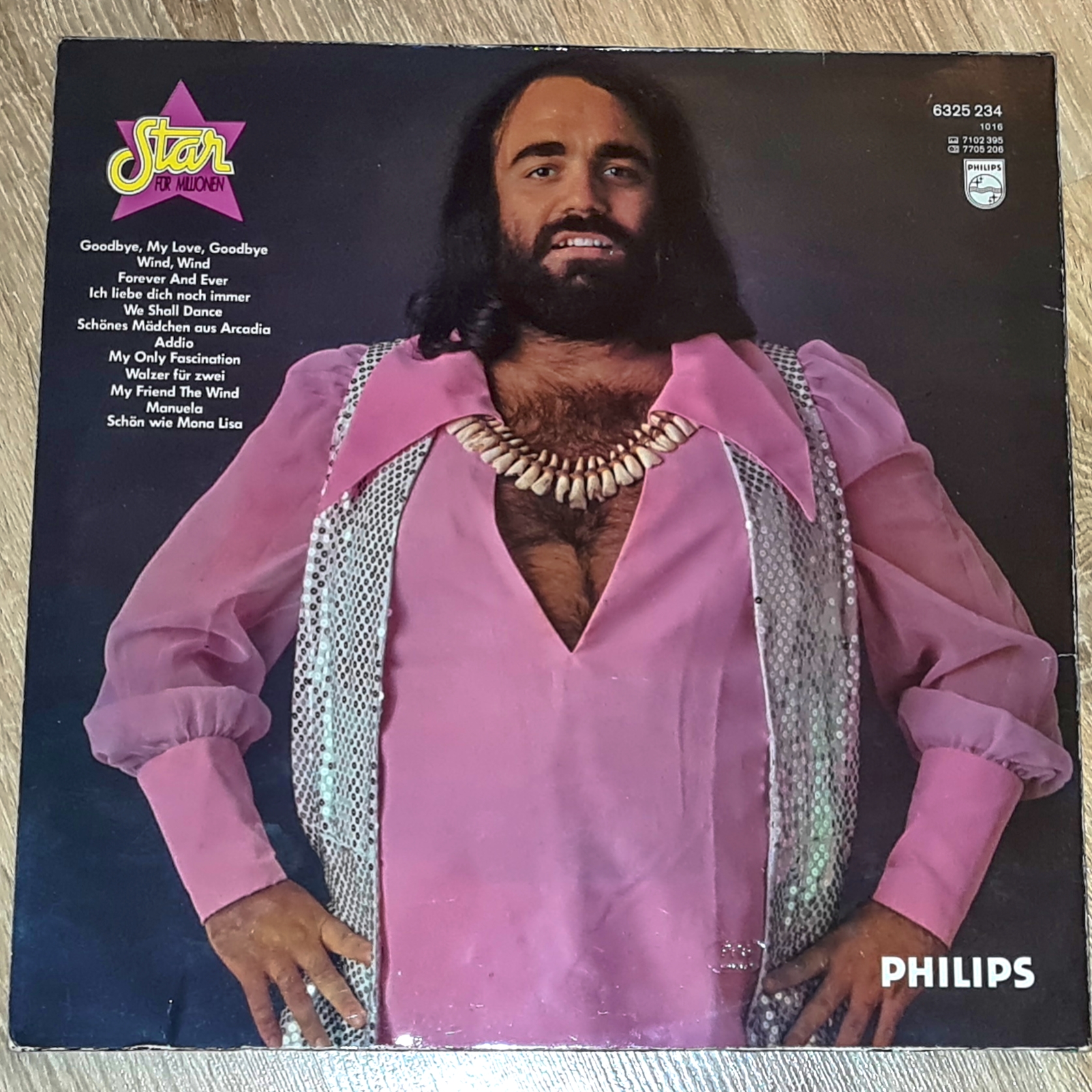 Demis Roussos – Star For Millions 1975 VG+, VYPRANÁ Vinyl (LP)