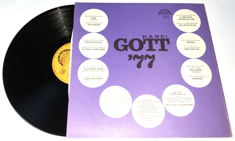 Karel Gott – Karel Gott '77 1976 VG+, VYPRANÁ Vinyl (LP)
