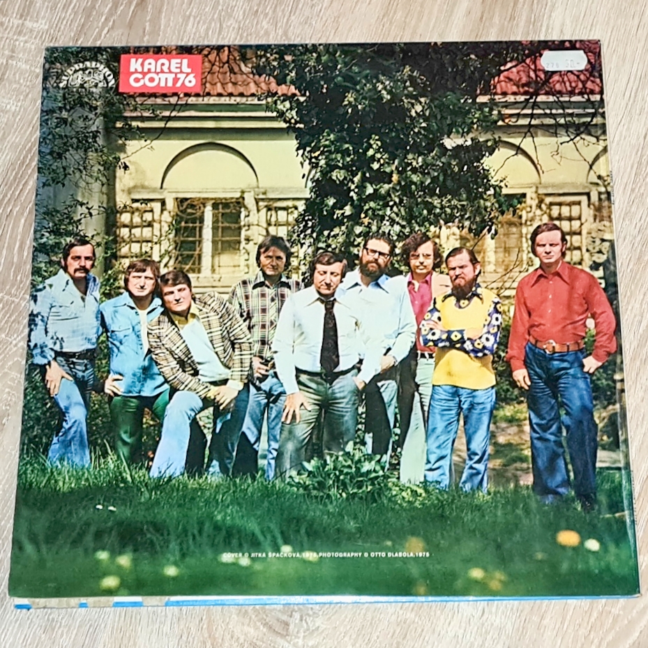 Karel Gott – Karel Gott '76 1975 VG+,  VYPRANÁ Vinyl (LP + příloha)