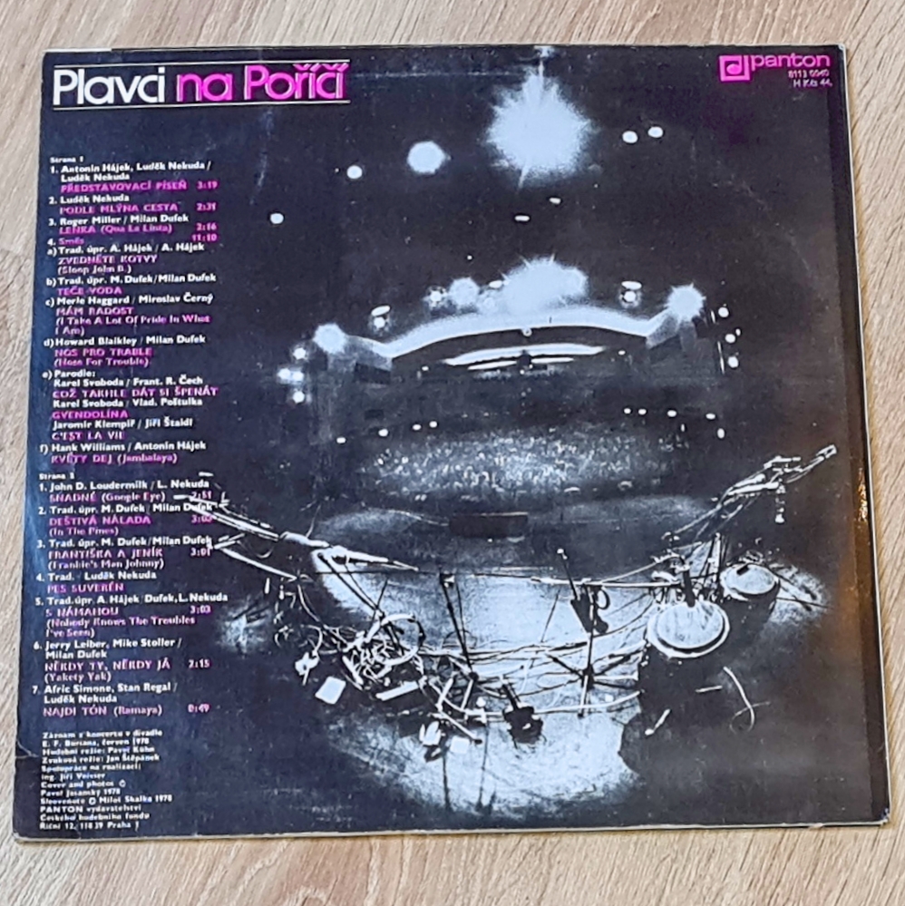 Plavci – Plavci Na Poříčí 1978 VG, VYPRANÁ Vinyl (LP)