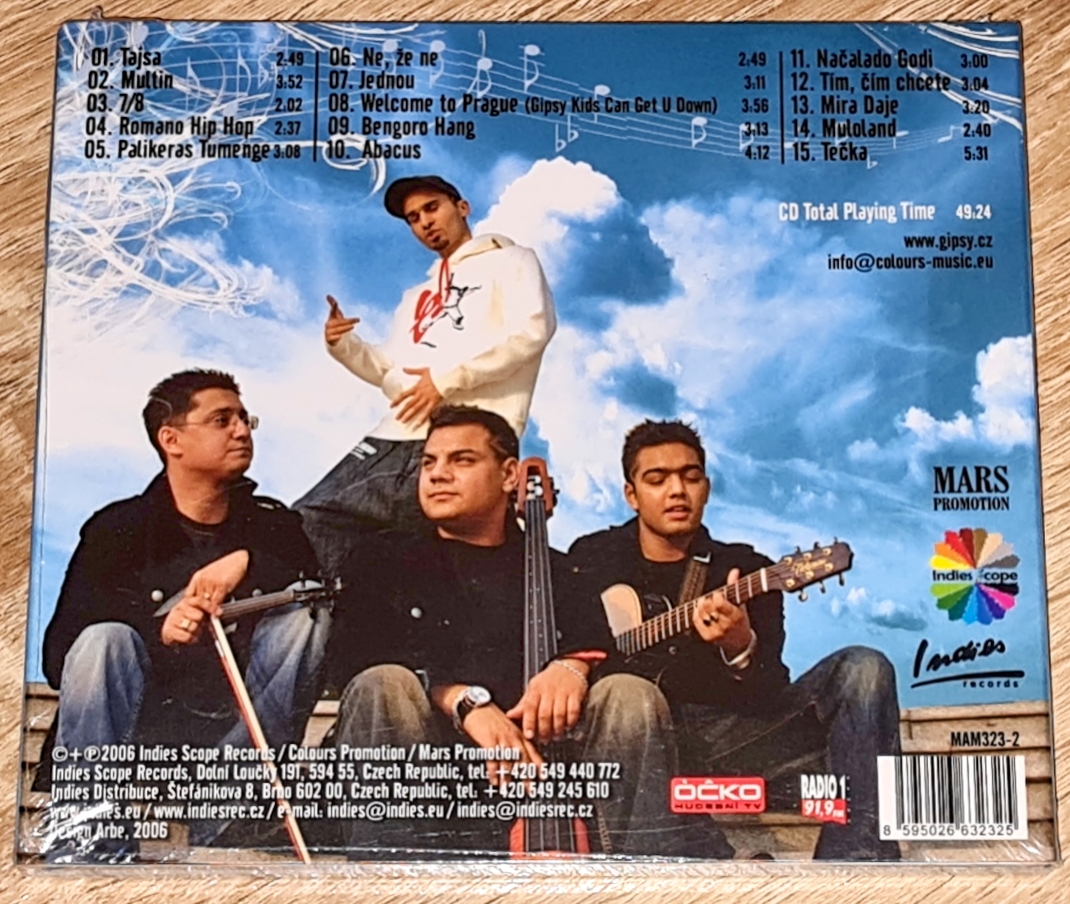 Gipsy.cz – Romano Hip Hop 2008 CD (nerozbalené)