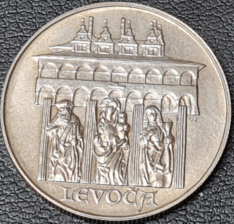 Ag 50 Koruna 1986, Městká památková rezervace Levoča mince