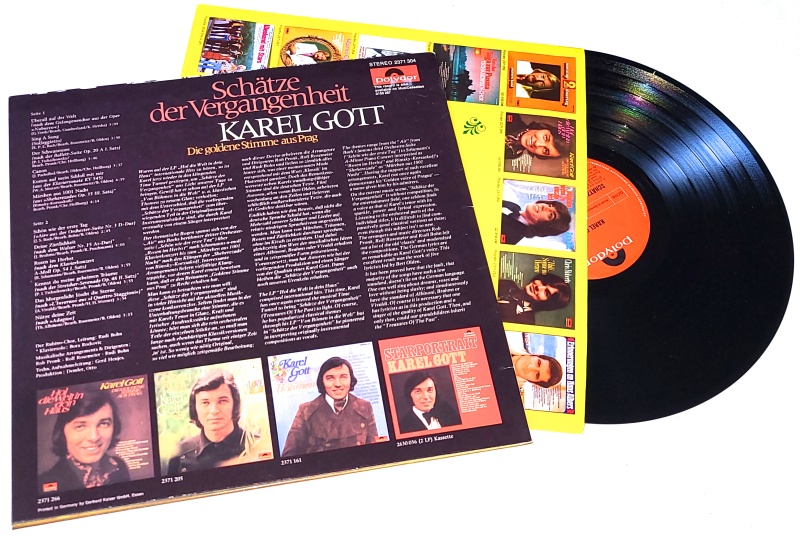 Karel Gott – Schätze Der Vergangenheit 1972 NM, VYPRANÁ Vinyl (LP)