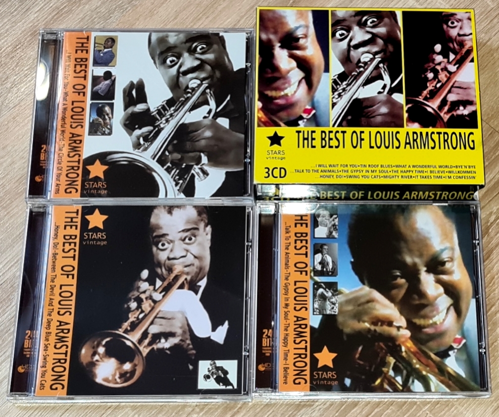 The best of Louis Armstrong , 3 CD Box Set