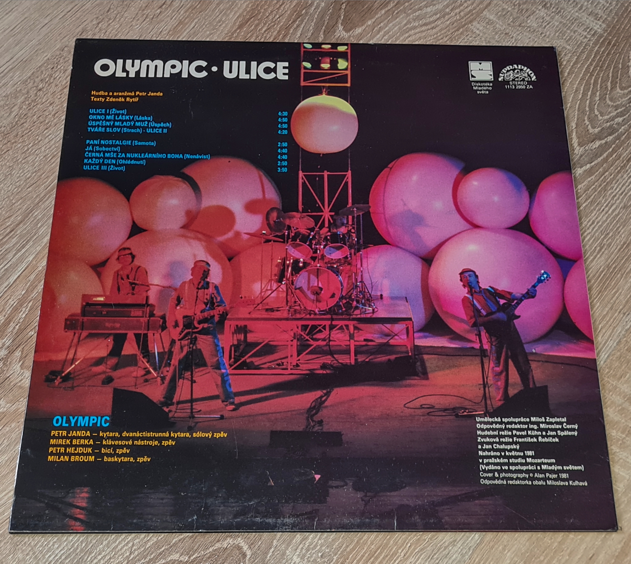 Olympic  – Ulice 1981 VG, VYPRANÁ Vinyl (LP)