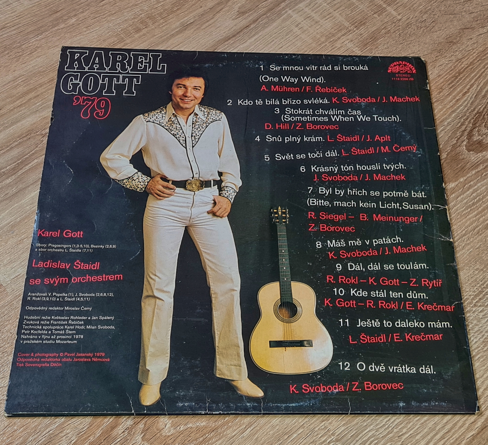 Karel Gott – Karel Gott '79 1979 VG, VYPRANÁ Vinyl (LP)
