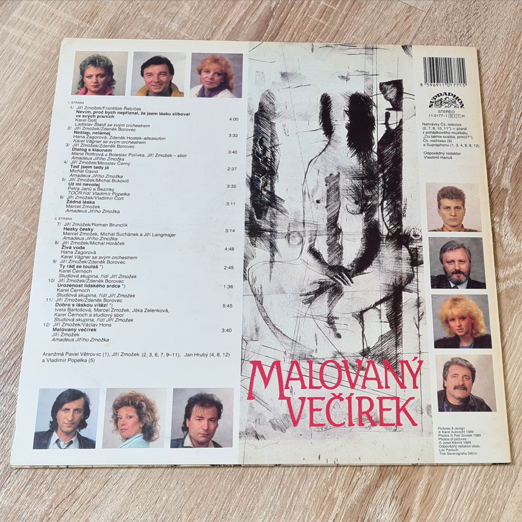 Jiří Zmožek – Malovaný Večírek 1988 EX, VYPRANÁ Vinyl (LP)