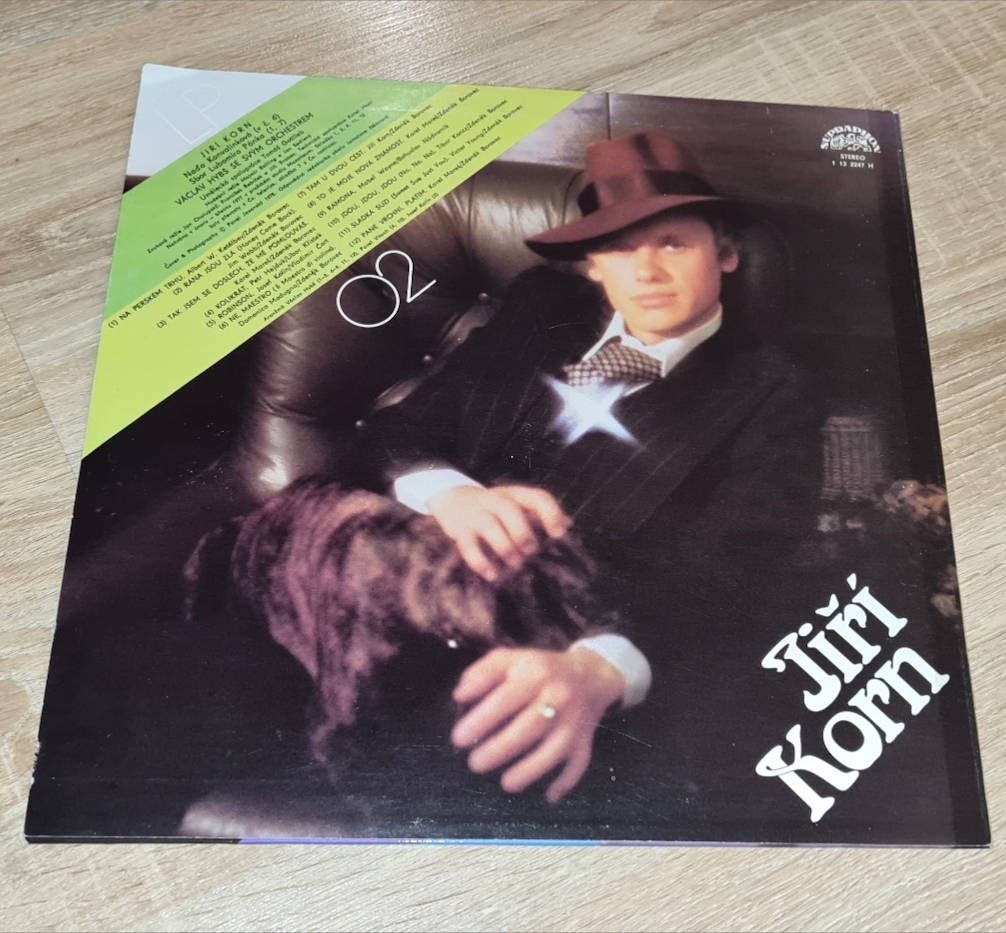 Jiří Korn – LP 02 1978 VG+, VYPRANÁ Vinyl (LP)
