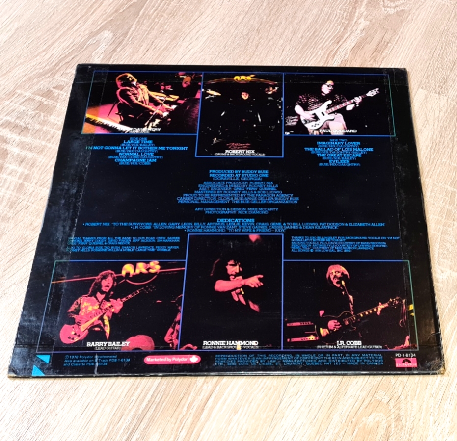 Atlanta Rhythm Section – Champagne Jam 1978 EX, VYPRANÁ Vinyl (LP)