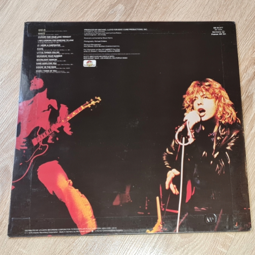 Leif Garrett – Same Goes For You 1979 EX, VYPRANÁ Vinyl (LP)