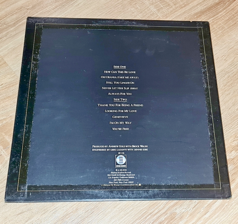 Andrew Gold – All This And Heaven Too 1978 EX, VYPRANÁ Vinyl (LP)