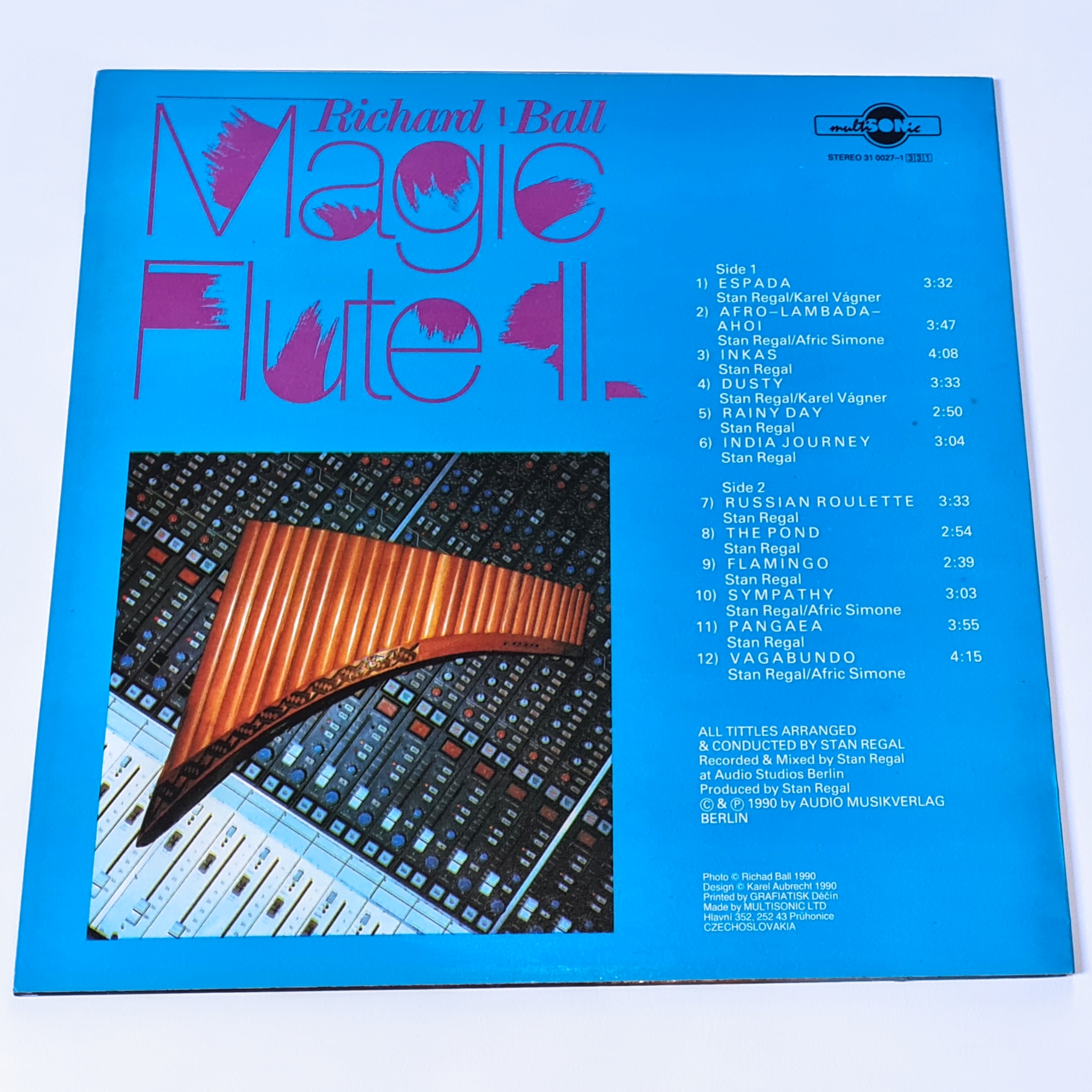 Richard Ball – Magic Flute II. 1990 VG+, VYPRANÁ Vinyl (LP)