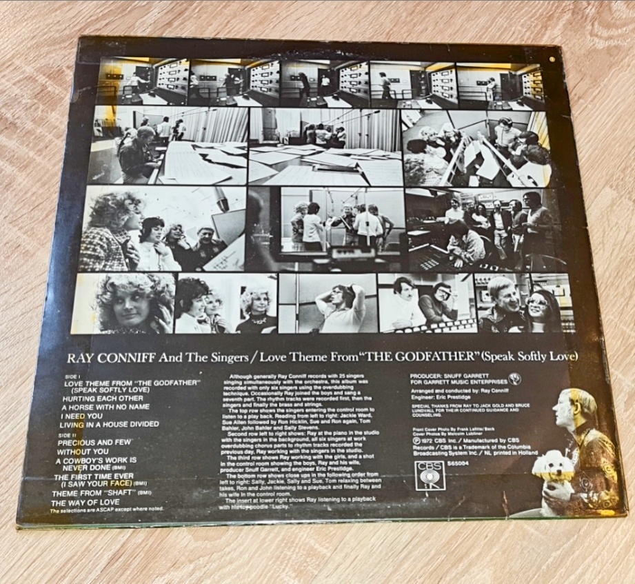 Ray Conniff And The Singers – Love Theme From "The Godfather" (Speak Softly Love) 1972 VG+, VYPRANÁ Vinyl (LP)