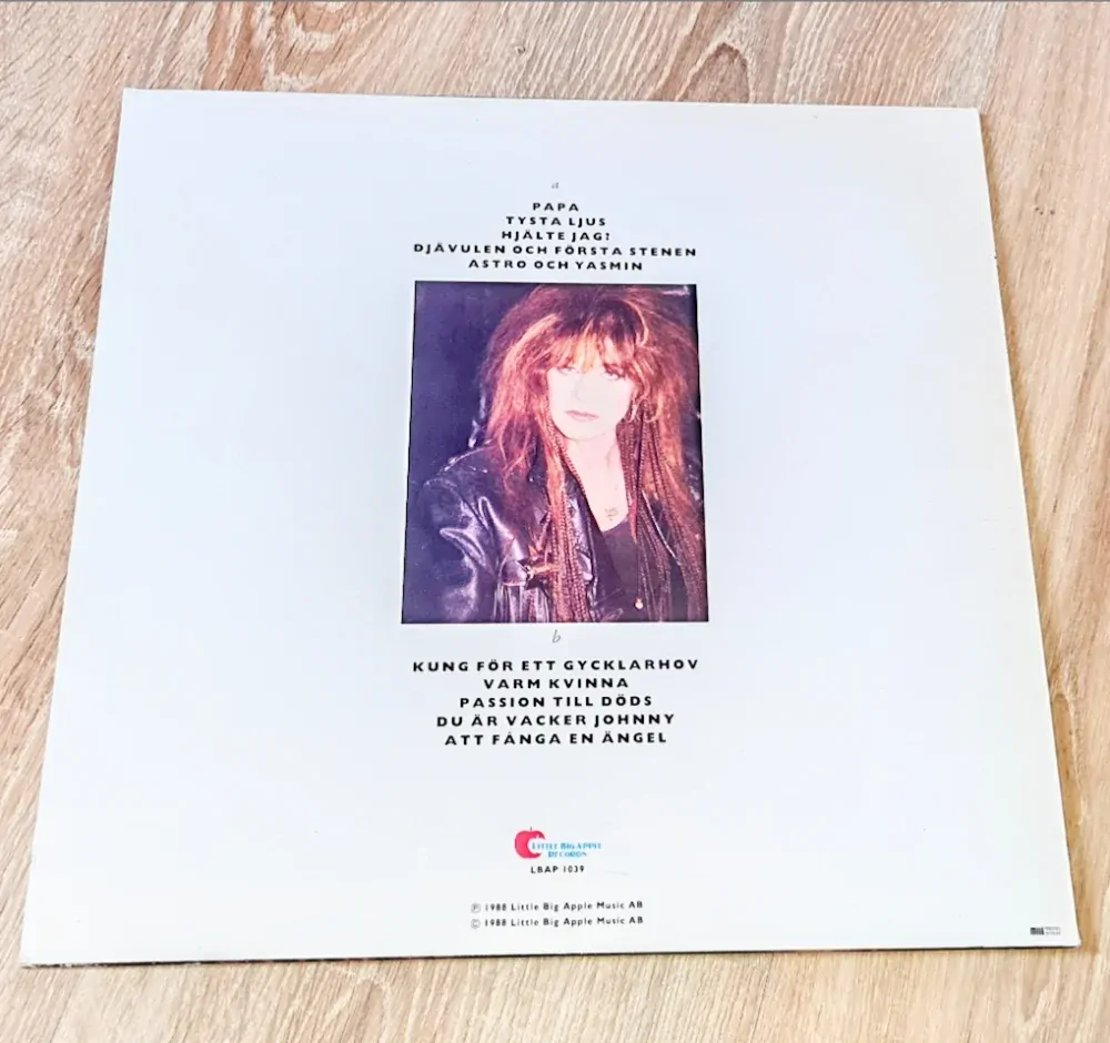 Py Bäckman – Natt 1001 1988 VG+, VYPRANÁ Vinyl (LP)