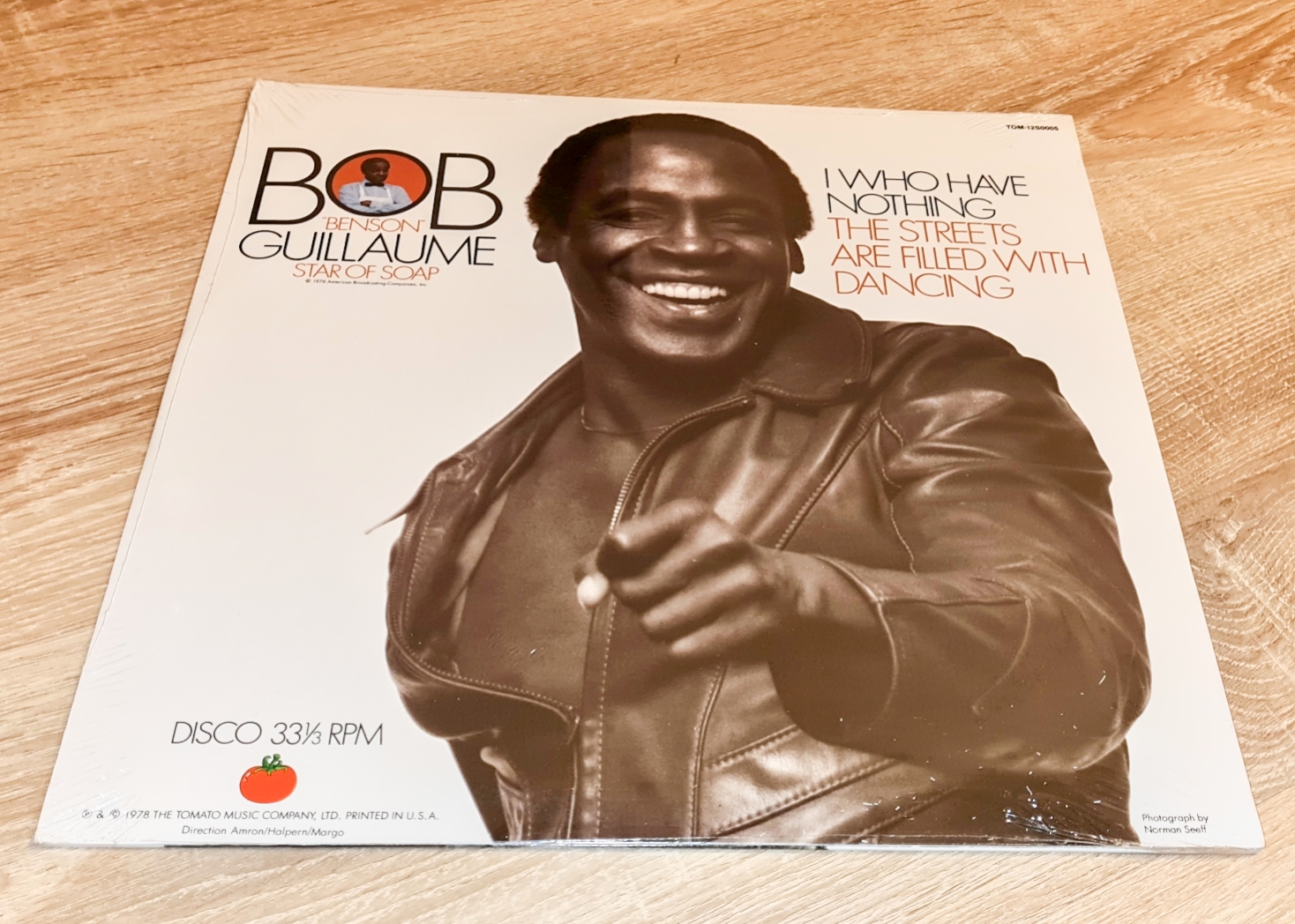 Bob "Benson" Guillaume – I Who Have Nothing / The Streets Are Filled With Dancing 1978 NOVÁ, NEHRANÁ Vinyl (LP)