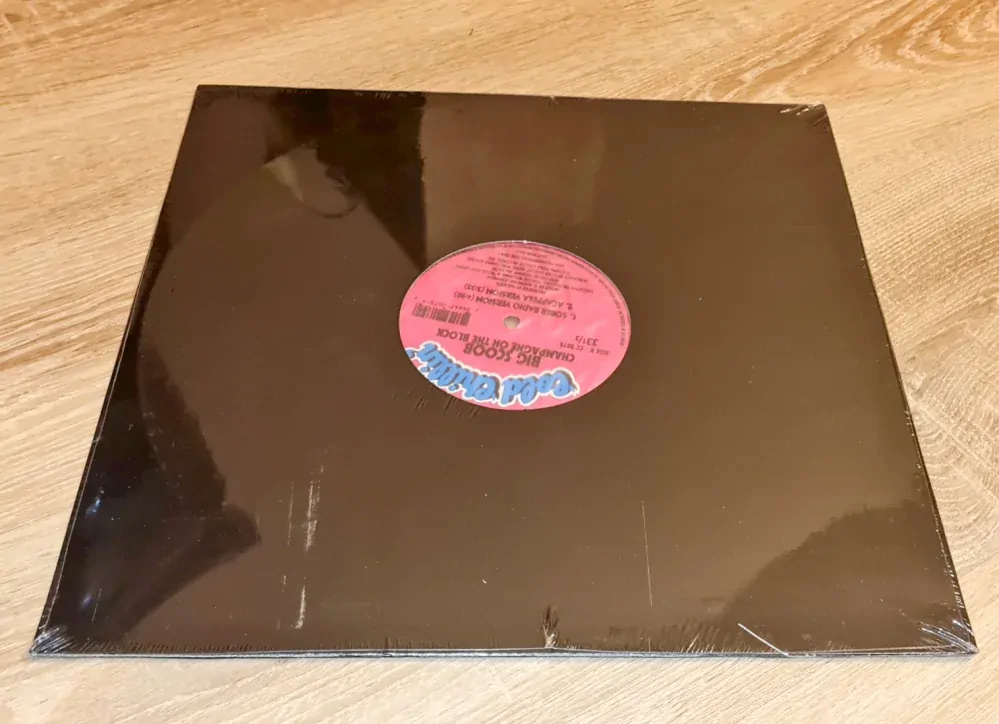 Big Scoob – Champagne On The Block 1996 Single NOVÁ, NEHRANÁ Vinyl