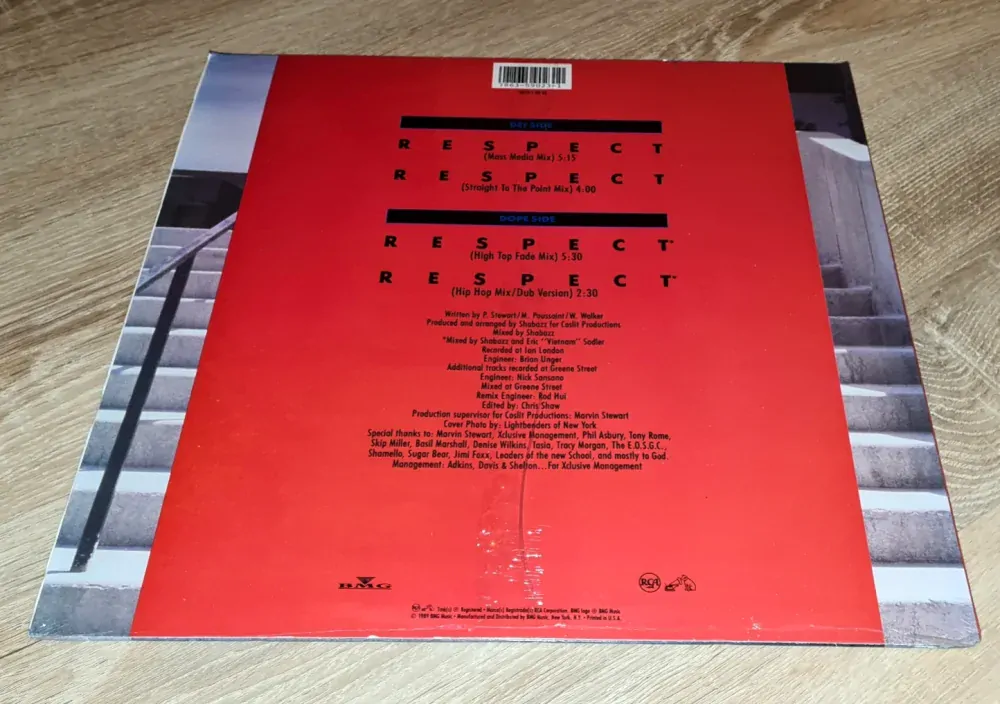 Shabazz – Respect 1989 NOVÁ, NEHRANÁ Vinyl (LP)