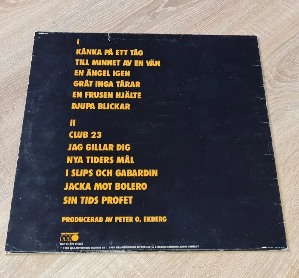 Björnsson – Kånka På Ett Tåg 1984 VG, VYPRANÁ Vinyl (LP)