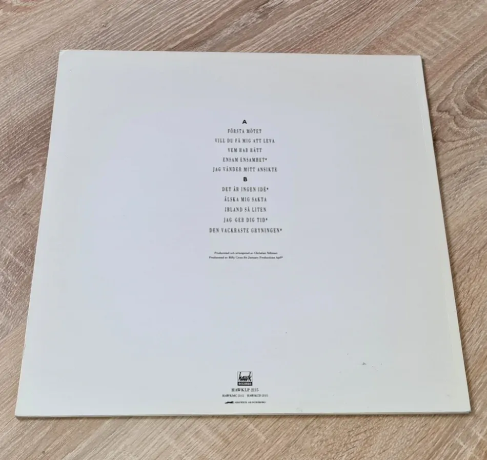 Susanne Alfvengren – Ibland Så Liten 1988 VG, VYPRANÁ Vinyl (LP)