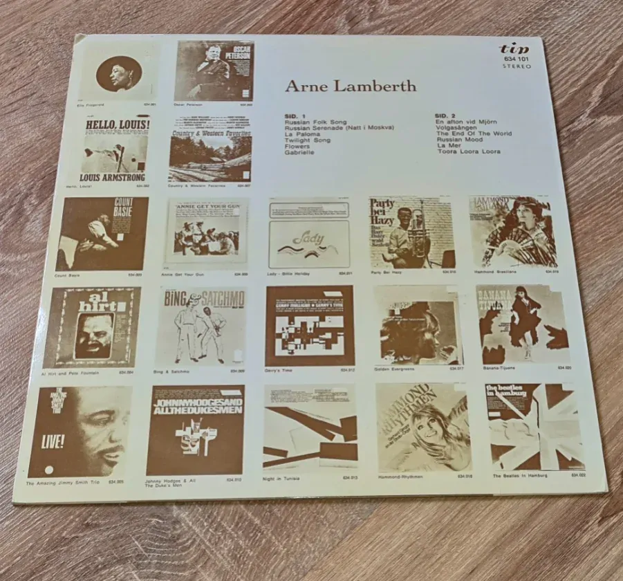 Arne Lamberth – Natt I Moskva 1968 VG+, VYPRANÁ Vinyl (LP)