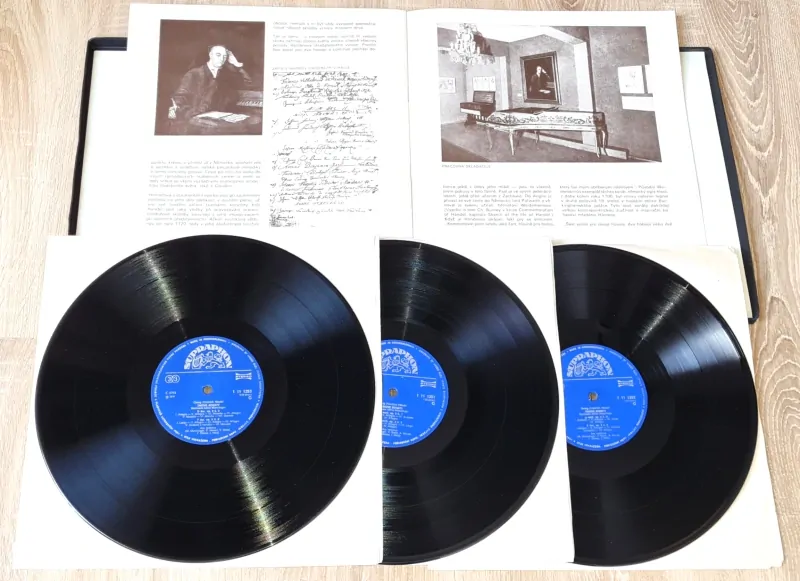 Georg Friedrich Händel – Triové Sonáty 1974 VG+, VYPRANÉ Vinyl (Box Set 3LP)