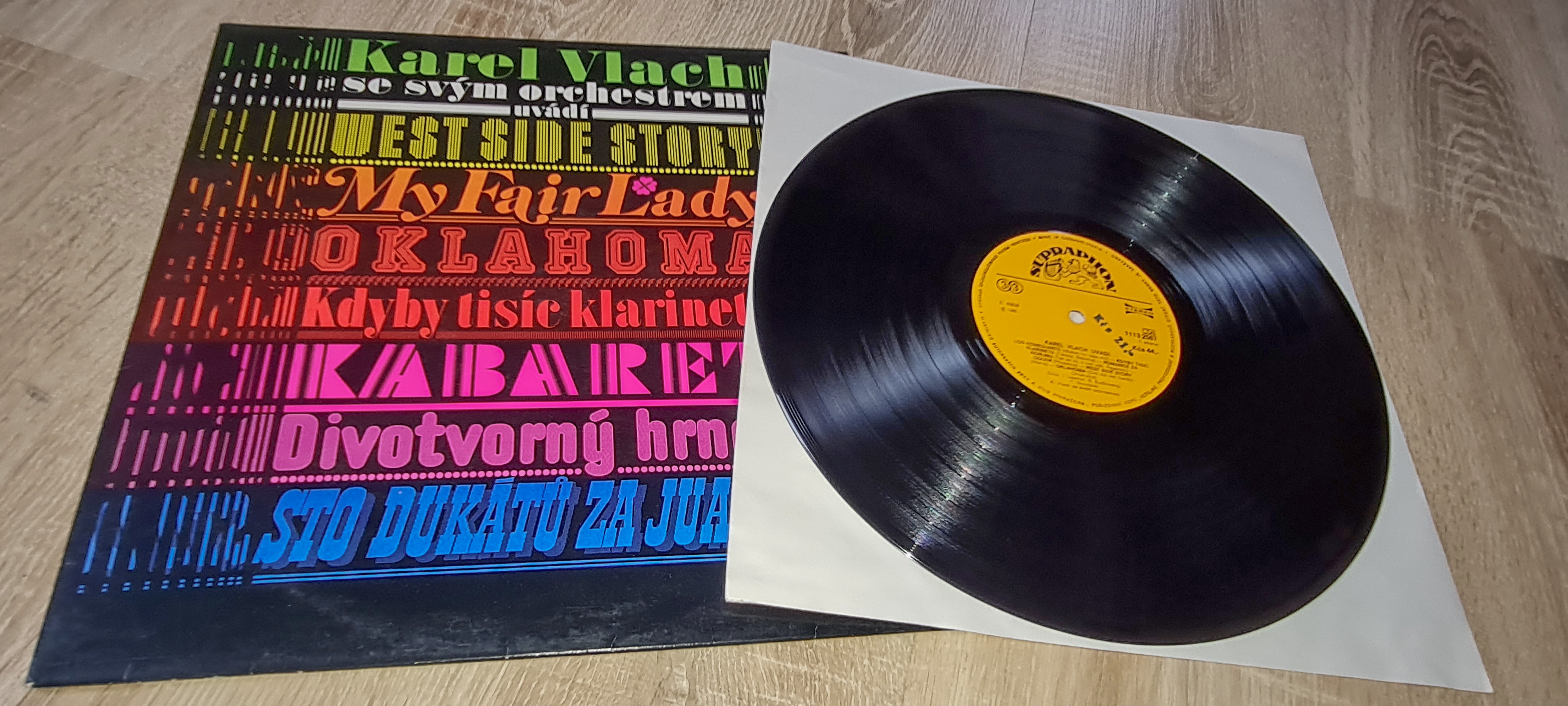 Karel Vlach Se Svým Orchestrem – Uvádí... 1980 VG, VYPRANÁ Vinyl (LP)