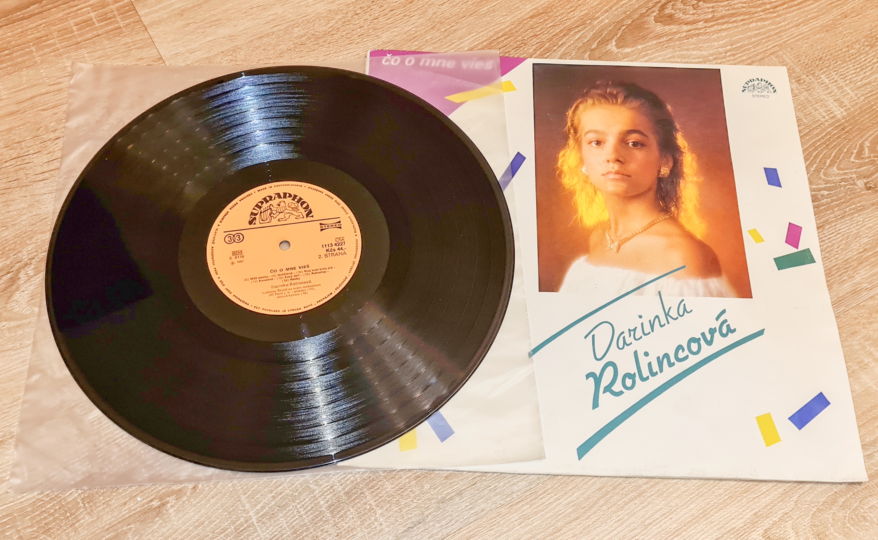 Darinka Rolincová – Čo O Mne Vieš 1988 G+, VYPRANÁ Vinyl (LP)