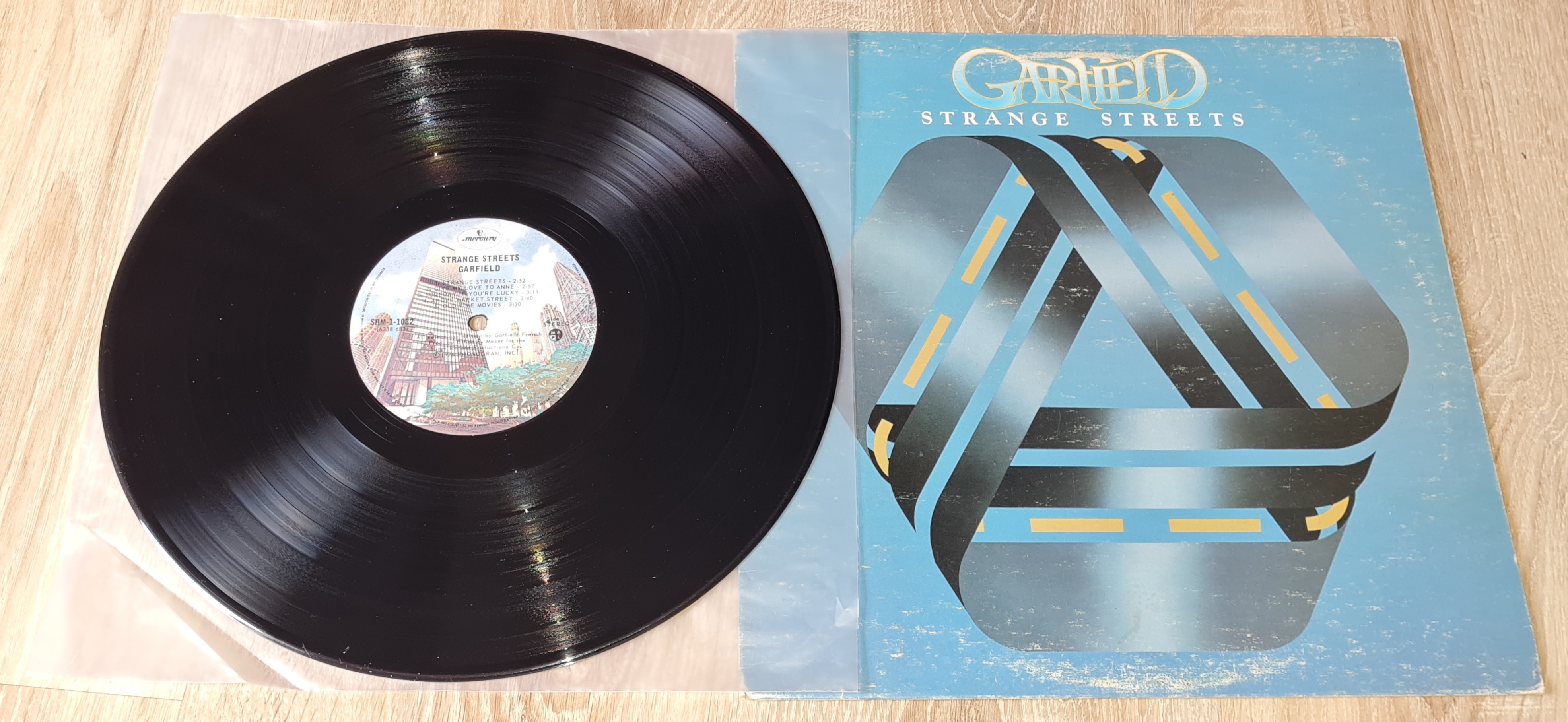 Garfield – Strange Streets 1976 VG, VYPRANÁ Vinyl (LP)