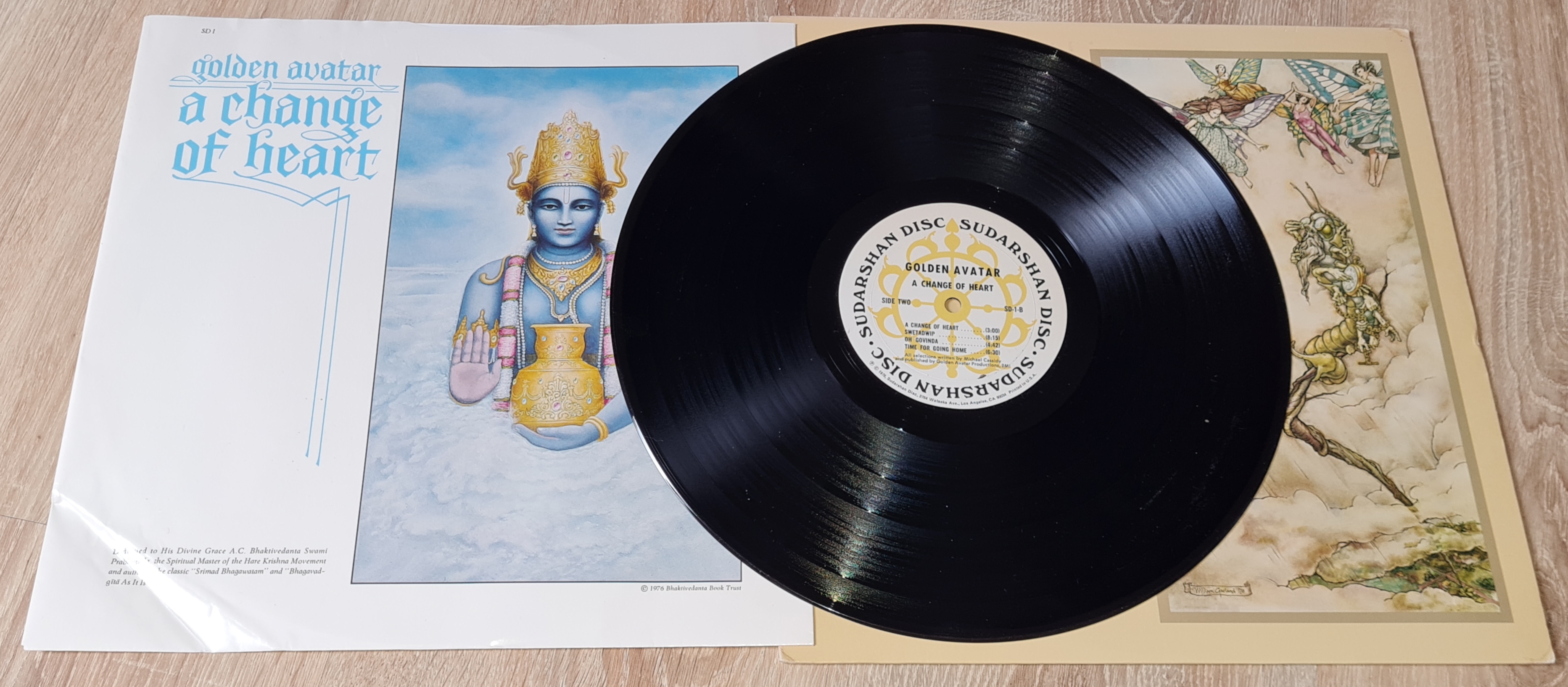 Golden Avatar – A Change Of Heart 1976 VG+, VYPRANÁ Vinyl (LP)