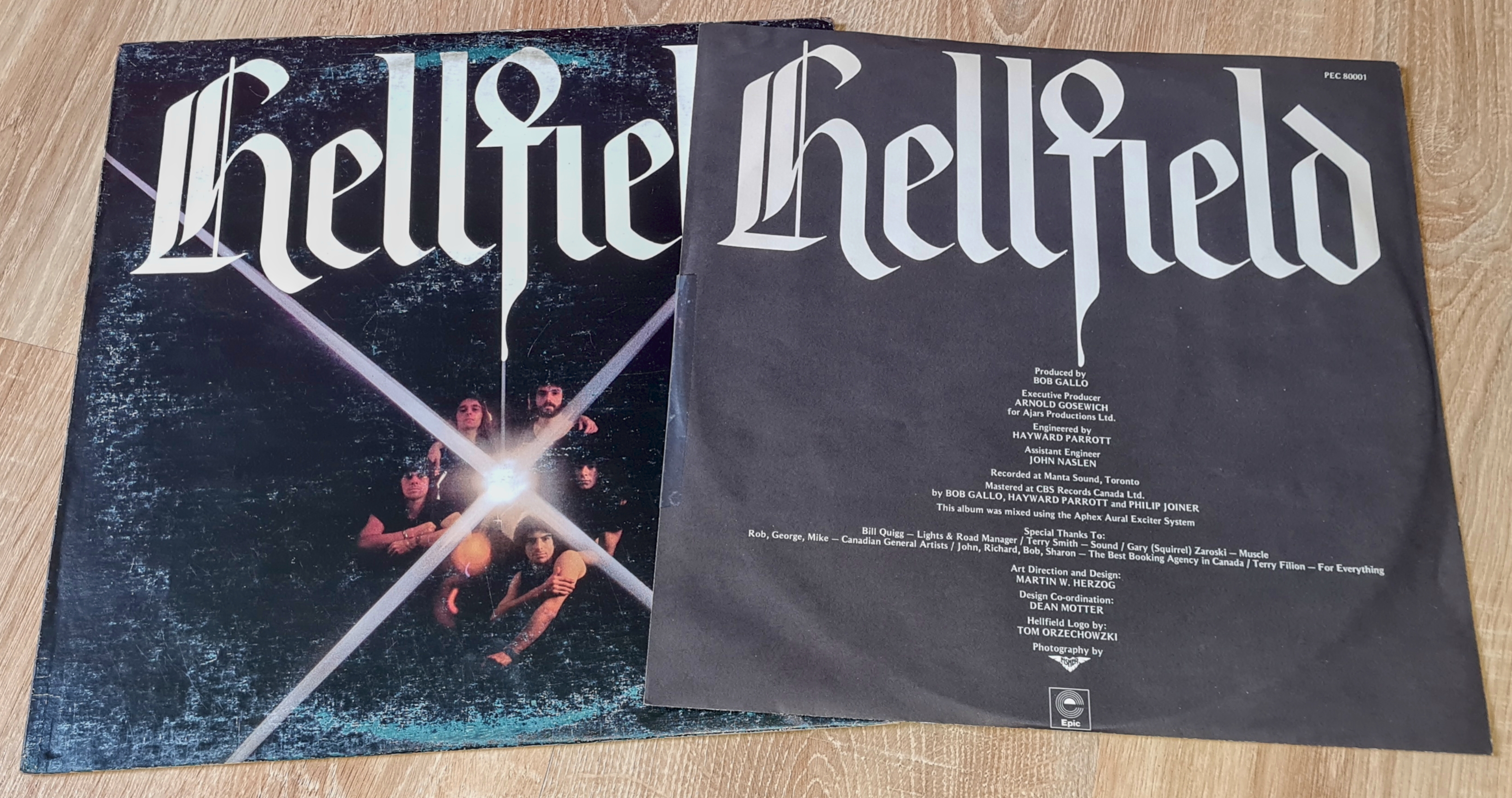 Hellfield – Hellfield 1978 VG+, VYPRANÁ Vinyl (LP)