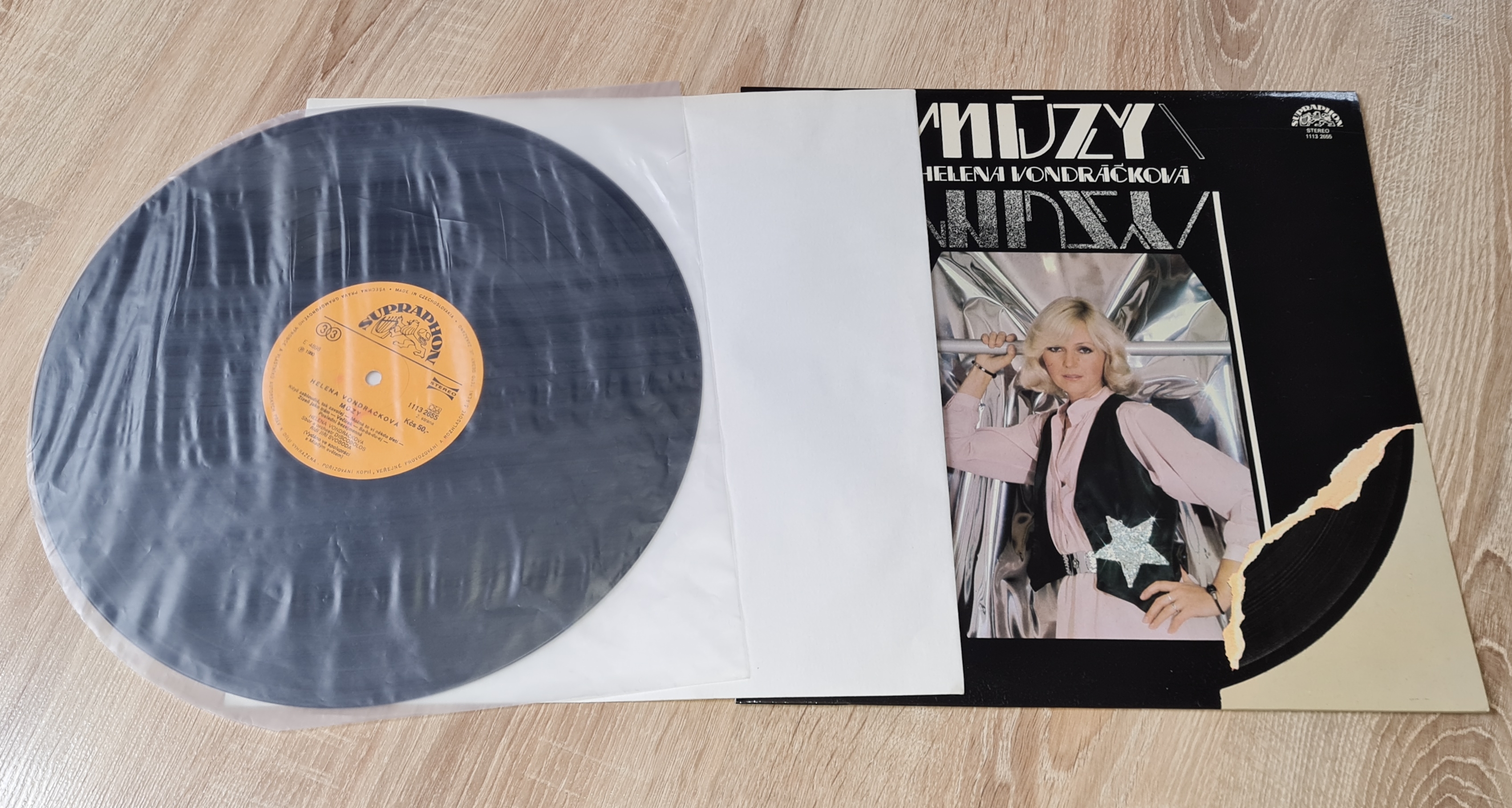 Helena Vondráčková – Múzy 1980 EX, VYPRANÁ Vinyl (LP)