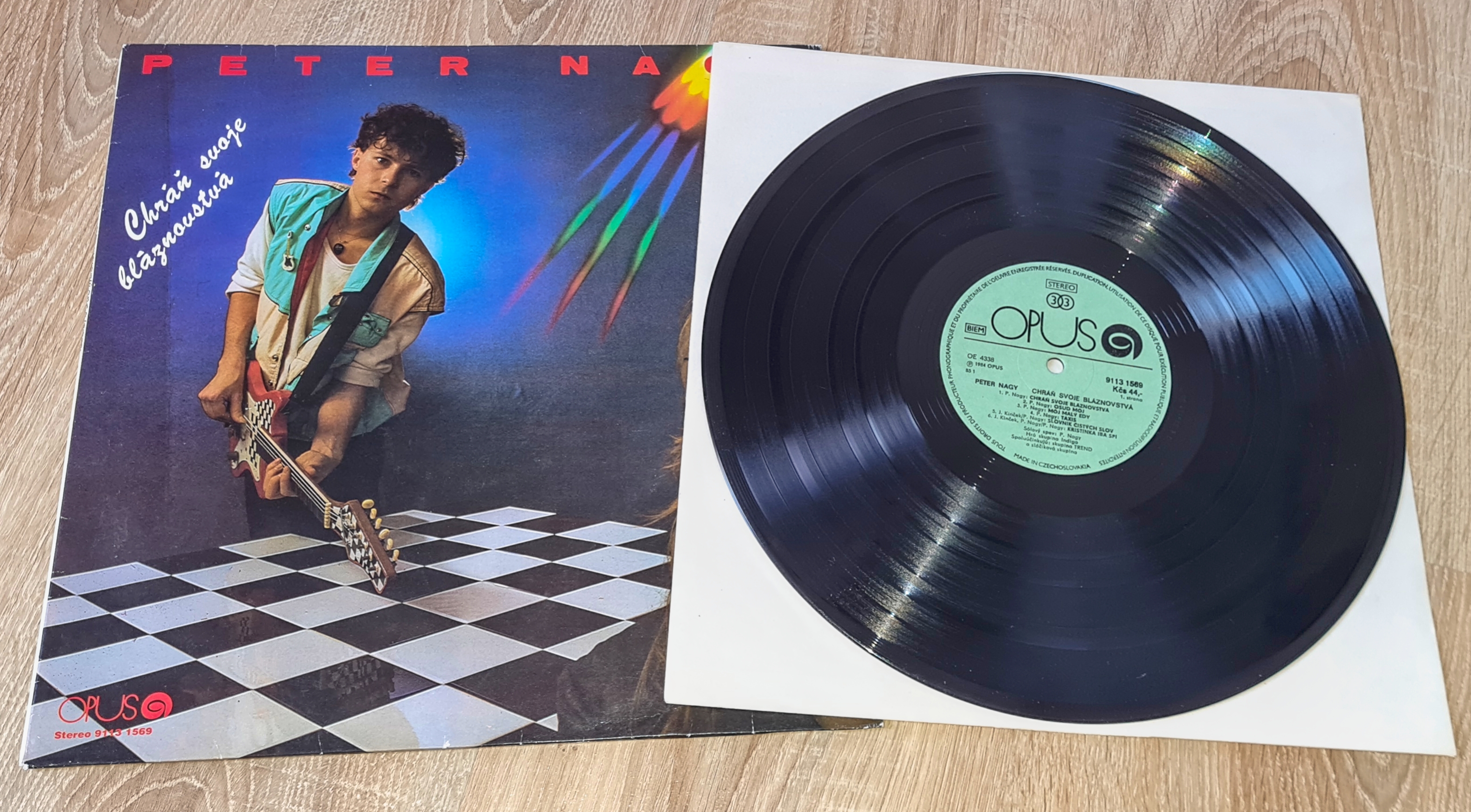 Peter Nagy – Chráň Svoje Bláznovstvá 1984 VG, VYPRANÁ Vinyl (LP)