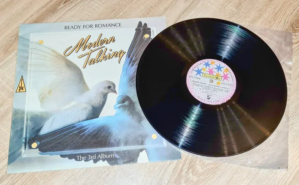 Modern Talking – Ready For Romance - The 3rd Album 1986 VG, VYPRANÁ Vinyl (LP)