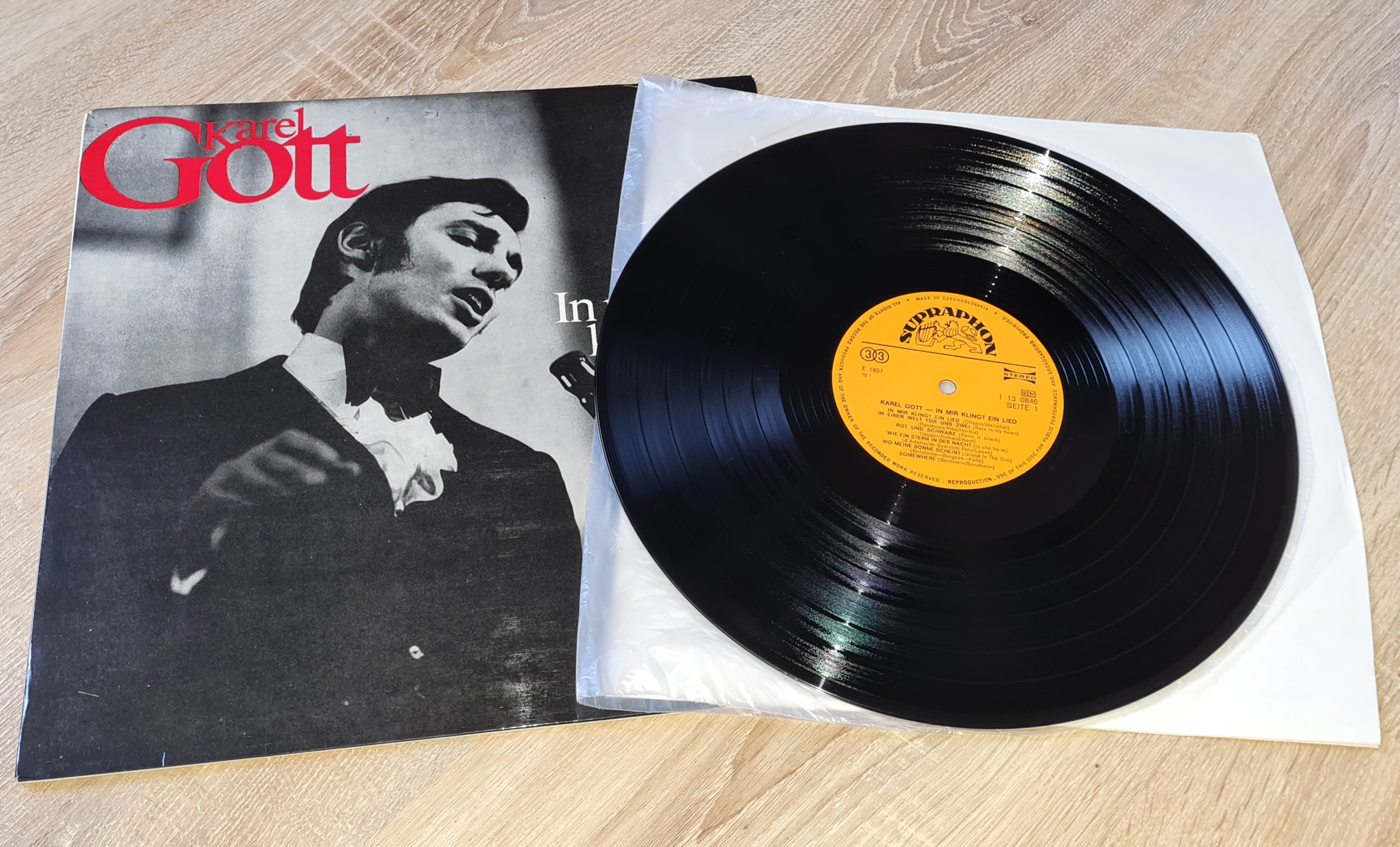 Karel Gott – In Mir Klingt Ein Lied 1978 EX, VYPRANÁ Vinyl (LP)