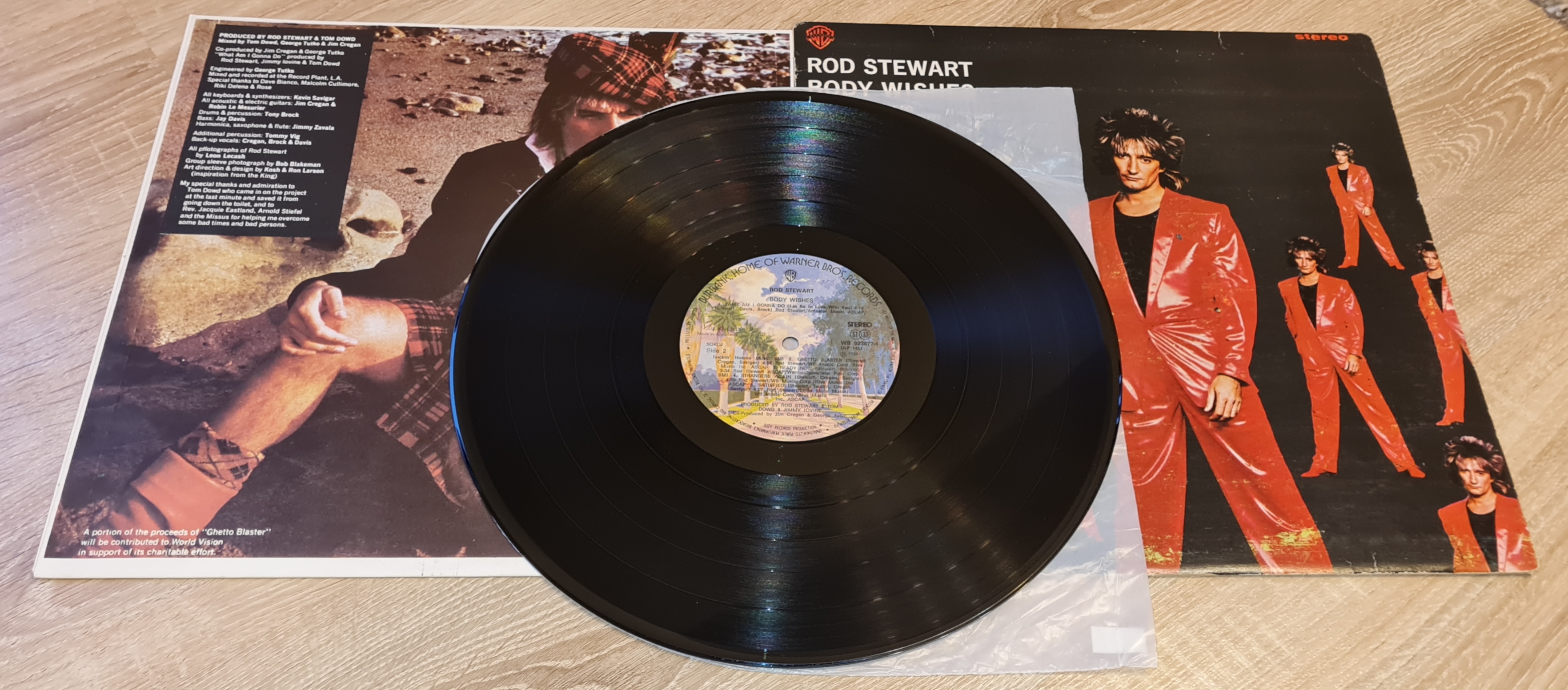 Rod Stewart – Body Wishes 1984 VG, VYPRANÁ Vinyl (LP)