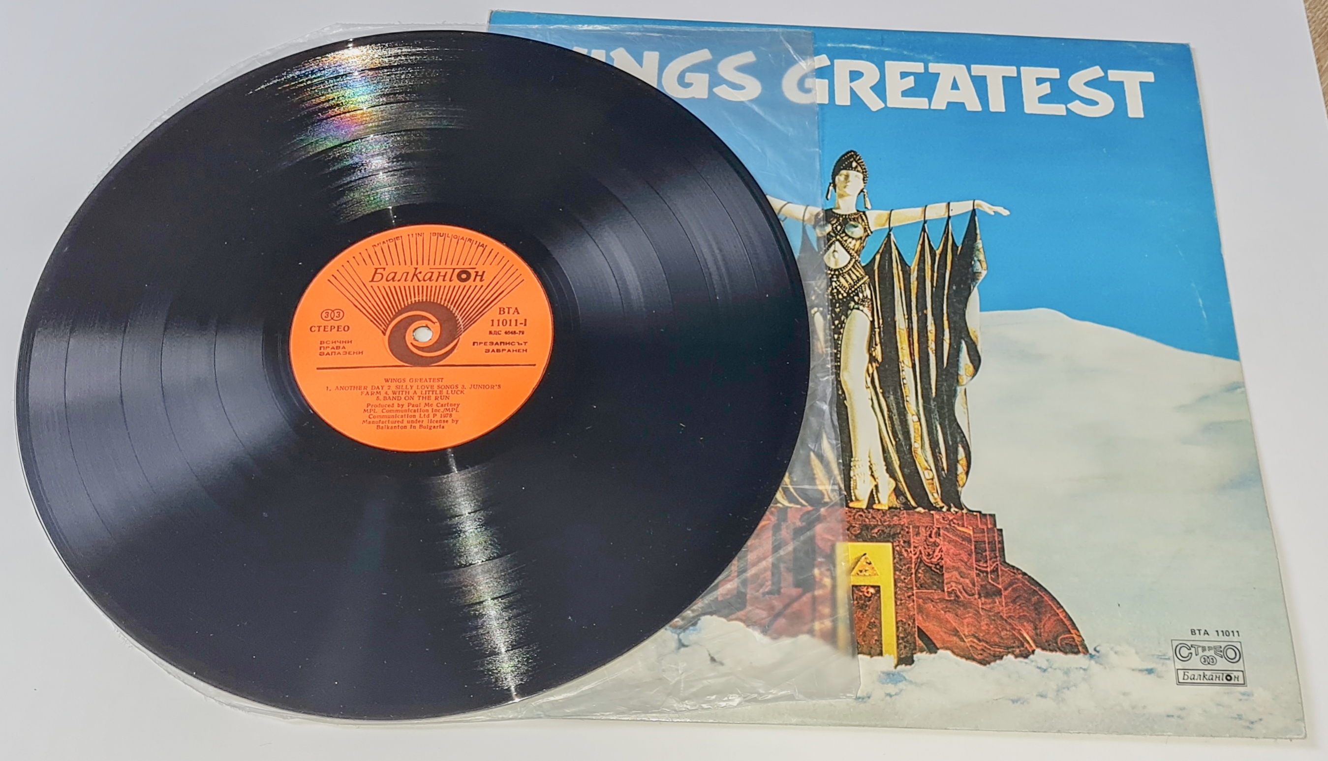 Wings – Wings Greatest 1984 VG+, VYPRANÁ Vinyl (LP)