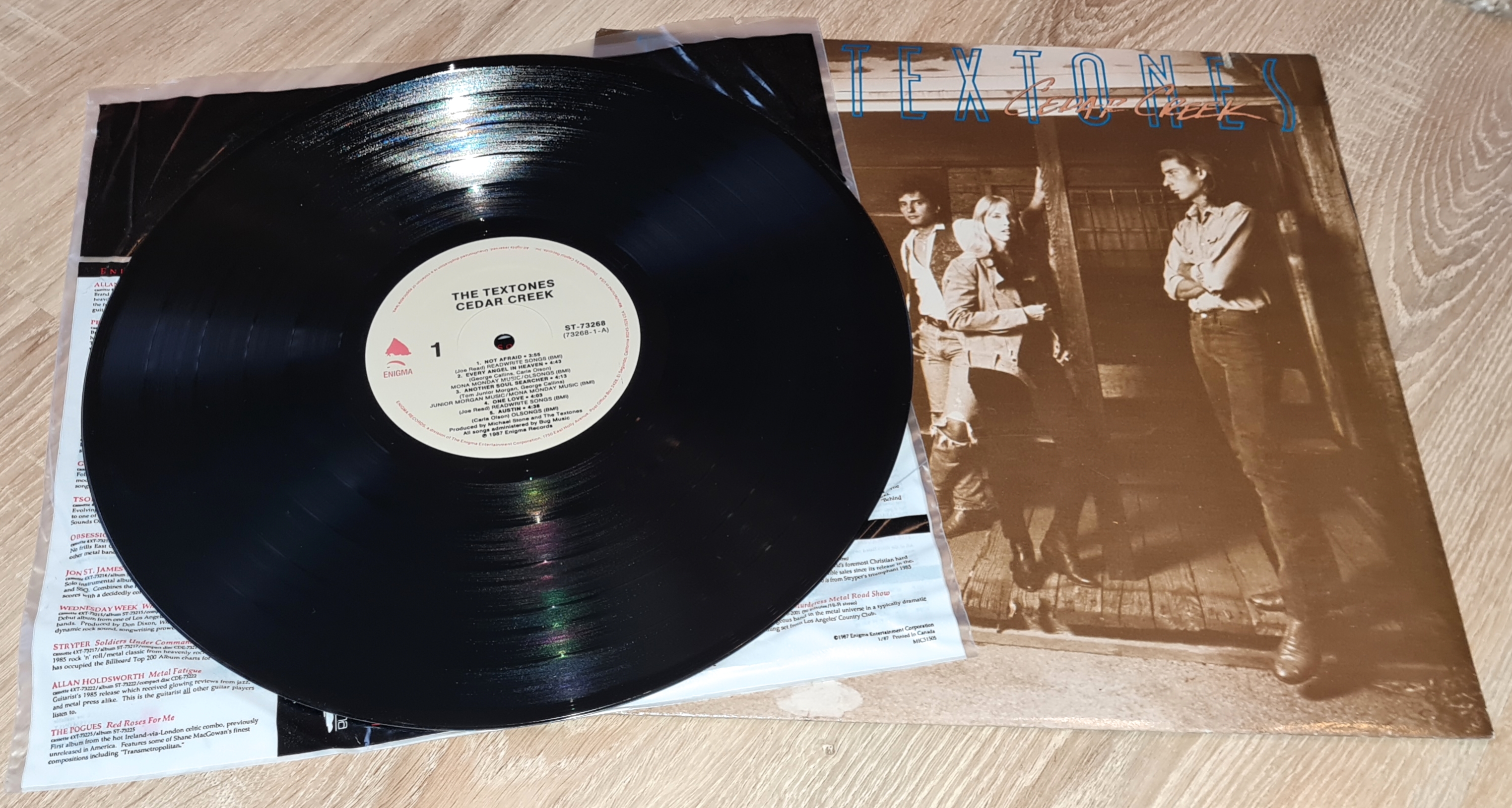 The Textones – Cedar Creek 1987 VG+, VYPRANÁ Vinyl (LP)