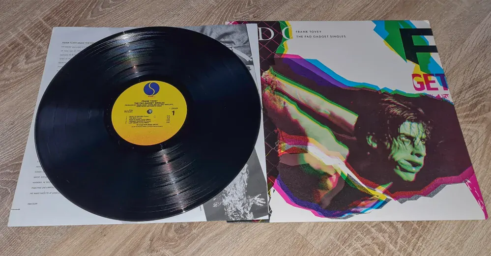 Frank Tovey – The Fad Gadget Singles 1987 VG+, VYPRANÁ Vinyl (LP)