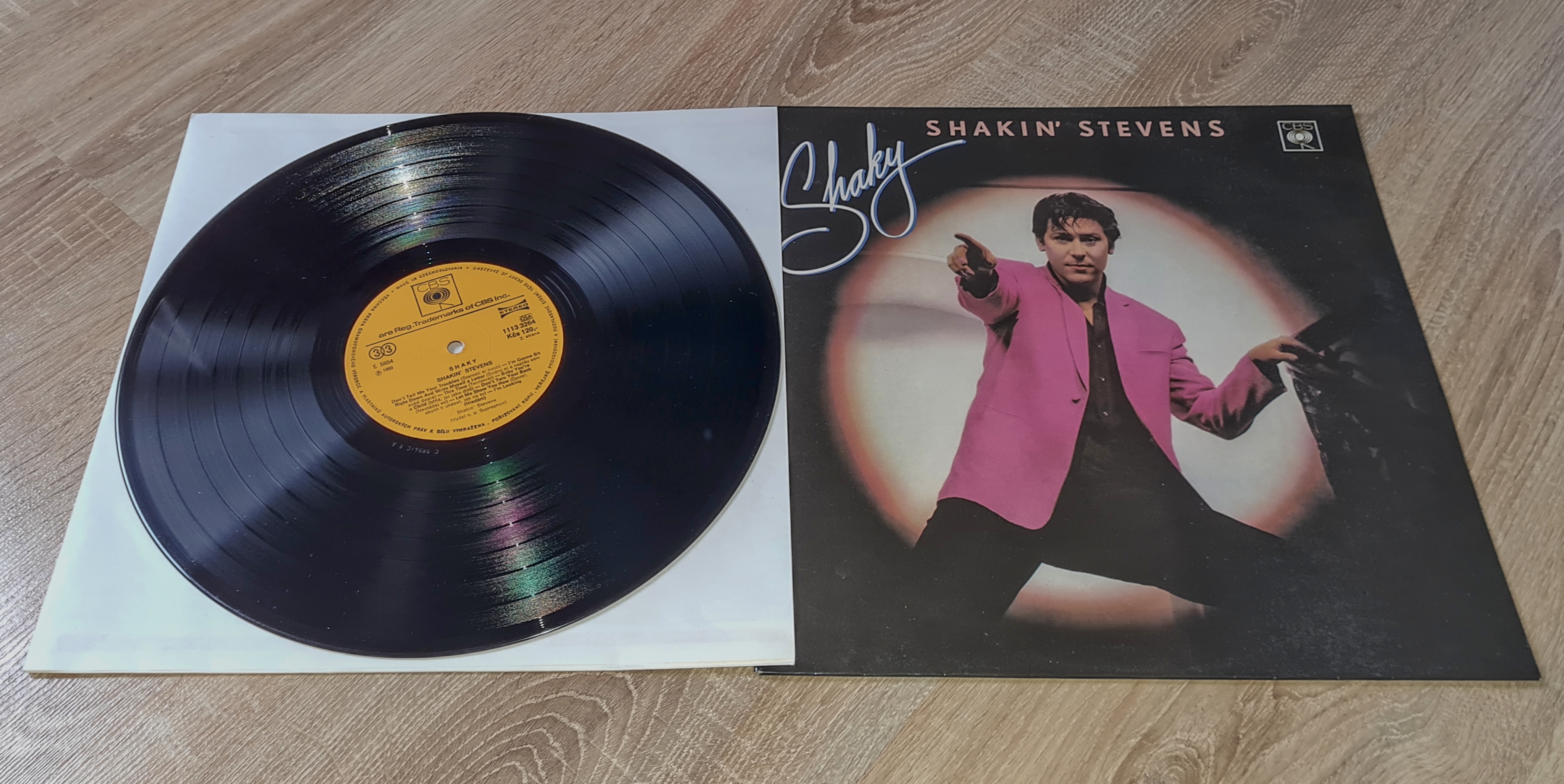 Shakin' Stevens – Shaky 1983 VG+, VYPRANÁ Vinyl (LP)