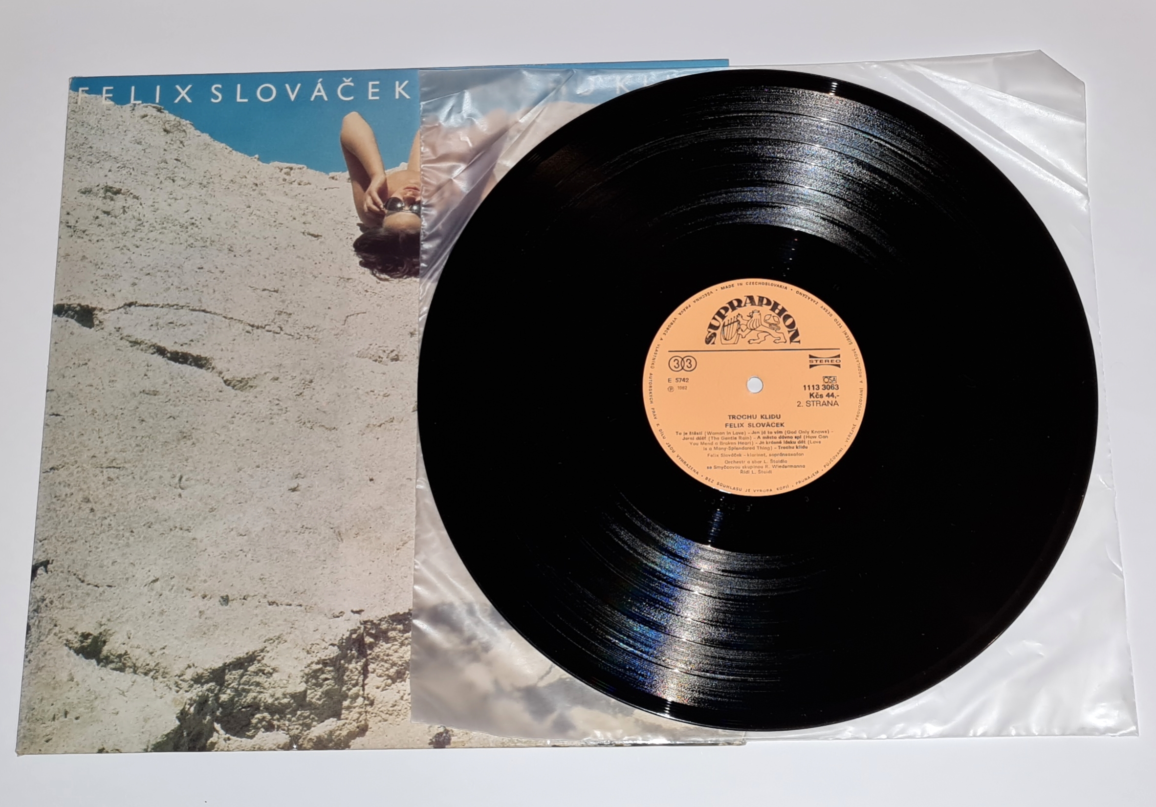Felix Slováček – Trochu Klidu 1982 VG+, VYPRANÁ Vinyl (LP)