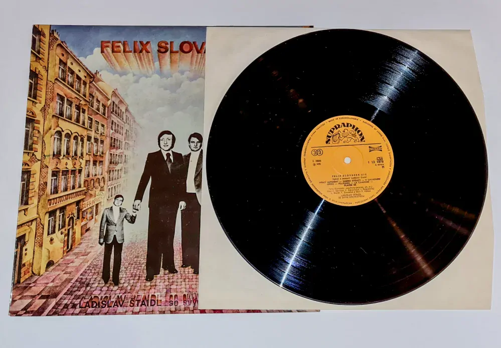 Felix Slováček, Ladislav Štaidl Se Svým Orchestrem – Felix Slováček III. 1976 EX, VYPRANÁ Vinyl (LP)