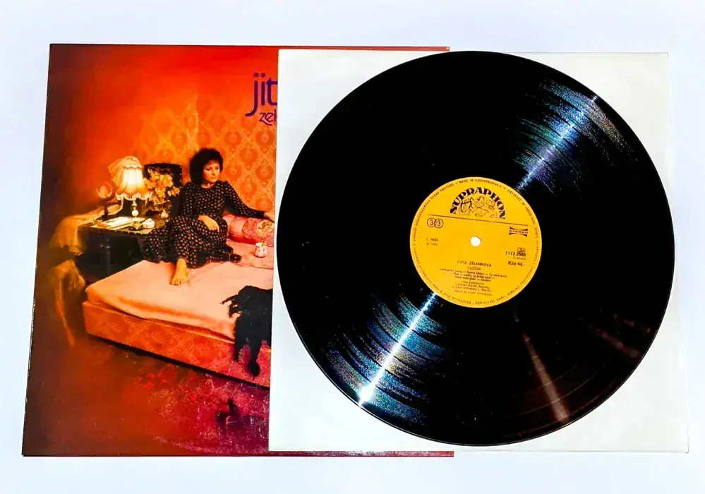 Jitka Zelenková – Zázemí 1979 EX, VYPRANÁ Vinyl (LP)