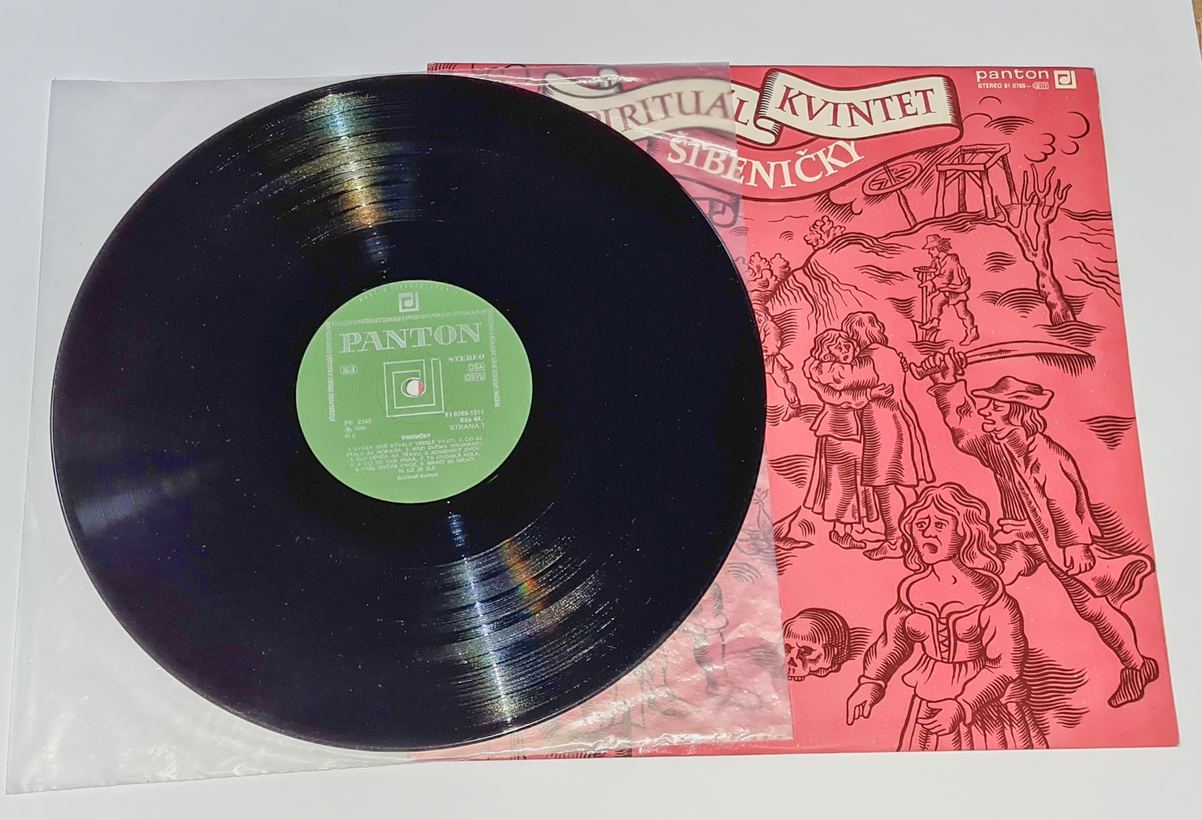 Spirituál Kvintet – Šibeničky 1988 VG-, VYPRANÁ Vinyl (LP)