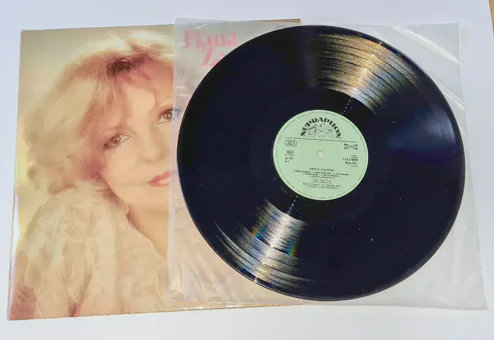 Hana Zagorová – Náhlá Loučení 1986 VG-, VYPRANÁ Vinyl (LP)
