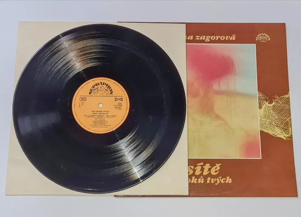 Hana Zagorová – Sítě Kroků Tvých 1985 VG+, VYPRANÁ Vinyl (LP)