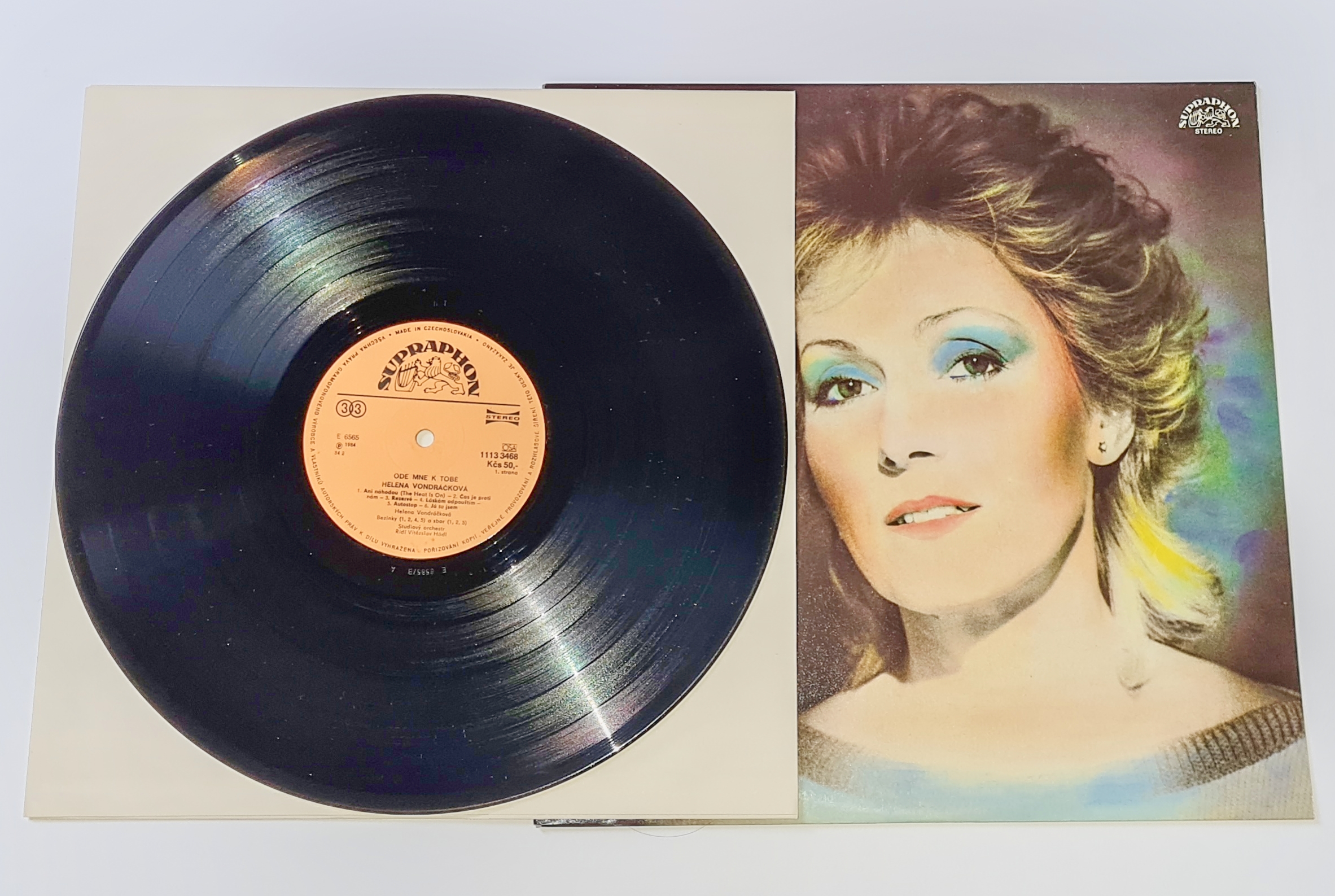Helena Vondráčková – Ode Mne K Tobě 1984 VG+, VYPRANÁ Vinyl (LP)