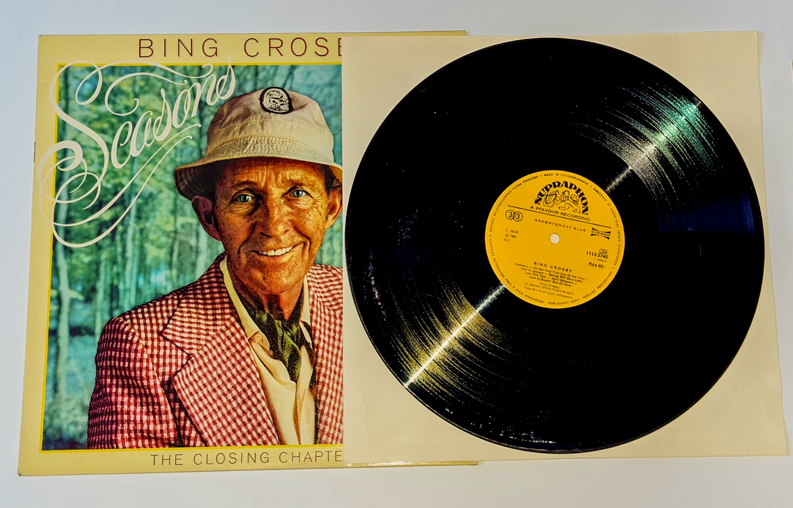 Bing Crosby – Seasons 1980 VG+, VYPRANÁ Vinyl (LP)